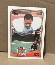 1988 Topps - #51 Ronnie Lott
