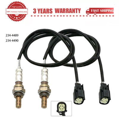 2Pcs Oxygen O2 Sensor 02 Downstream For 2011-2014 Ford F-150 3.5L 3.7L 234-4490