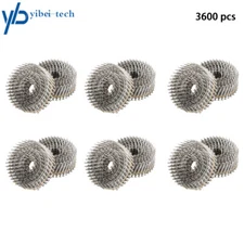 3600Pcs Siding Nails 15 Degree Wire Coil 2” × .09” Ring Shank Stainless Steel