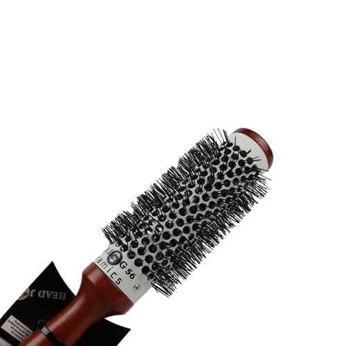 Head Jog - 56 Ceramic Wooden Radial Round Brush 33mm - Picture 2 of 10