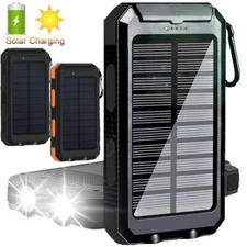 100000mAh Power Bank Portable Super Fast Charger External Battery PD 18W 2-USB