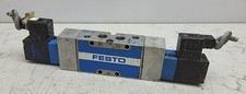 Festo JMVH-5-1/4-B Pneumatic Solenoid Valve w/ MSV-3  KMV-1-24-2.5-LED 19136