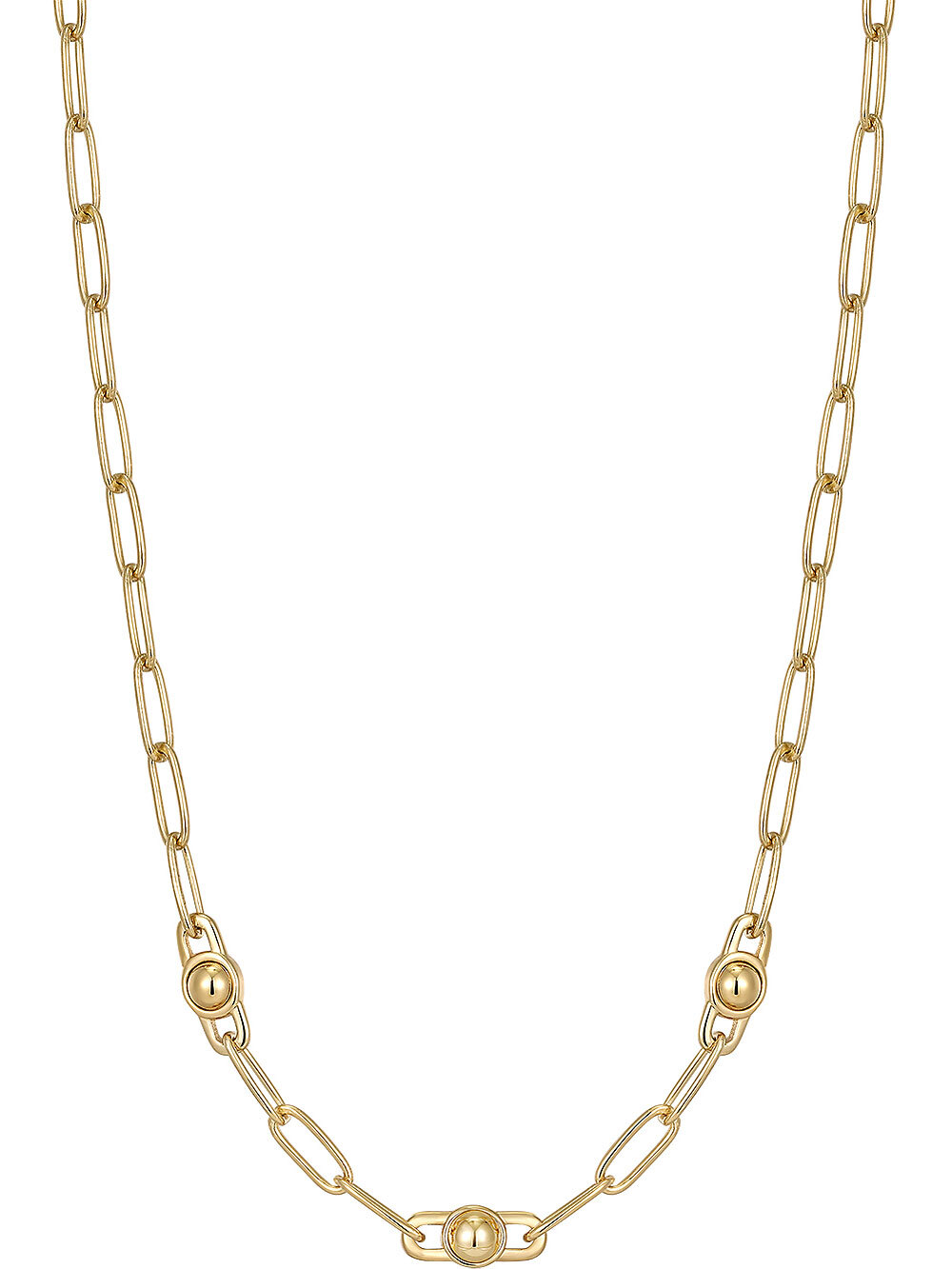 Женское колье ANIA SHARKS N045-04G с разнесенными краями регулируемое 23090₽