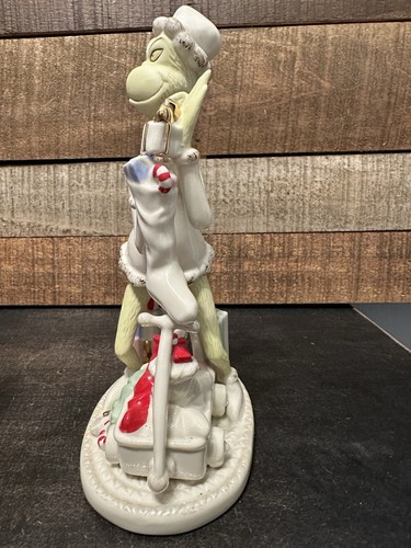 Lenox Grinch's Wagon Of Christmas Wonder In Box With COA - Picture 9 of 13