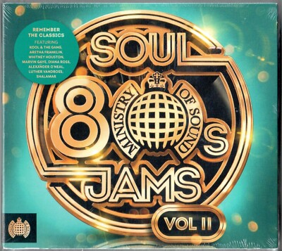 80s Soul Jams Vol Two NEW 3XCD Eighties Disco Funk Soul Greatest Hits / Best Of