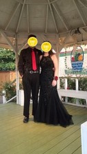 Sherri Hill Black Prom Dress