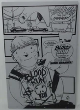 Blood Run #1 - Page 43 - Black - Comic Printer Plate - PRESSWORKS - Stephen Card