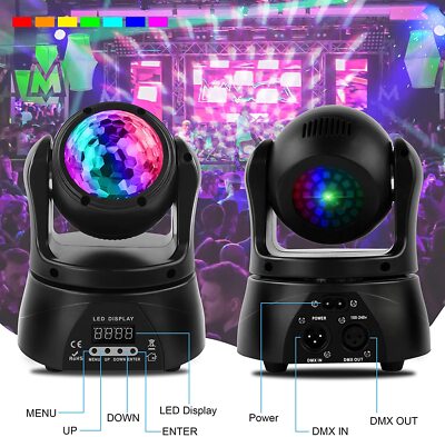 100W Beam Moving Head Bühnenlicht DMX LED Laser DJ Disco Partylicht /Lichtstativ
