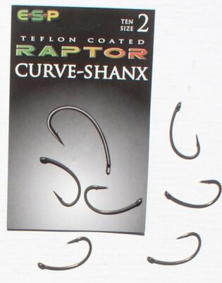 AUSVERKAUF: ESP Raptor Curve Shanx Hooks, Boilie Haken der Extraklasse