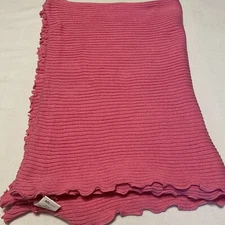 AdV Accents de Ville Hot Pink Small Throw Lap Blanket - 46" x 61"