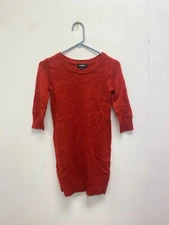 Girls Large School or Play Sparkly Red Tunic Sweater AMY BYER