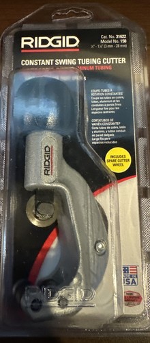 RIDGID 1/8" to 1-1/8" Model 150 Constant Swing Tubing Cutter #31622 Plumbing