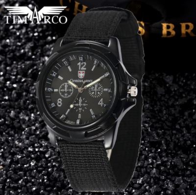 Montre Victorinox Montre Homme Bracelet Tissu Noir GIORGIO Montres Armée Suisse - Foto 4