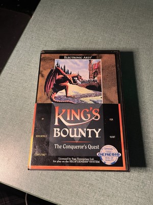 King's Bounty: The Conqueror's Quest (Sega Genesis, 1991)