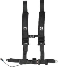PRO ARMOR Driver Side Black Seat Harness for ATV/UTV 2010-2023