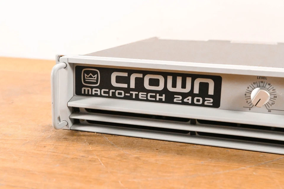 Crown Macro-Tech 2402 2-Channel Power Amplifier CG01UDZ - Image 4 of 4