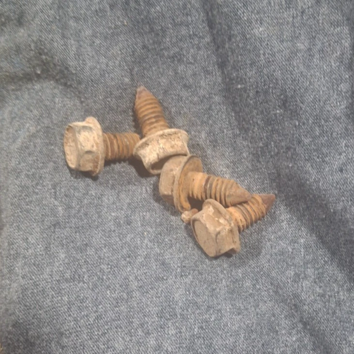 1968 Oldsmobile 88 98 Fender Skirt Mounting Brackets Left & Right OEM Set Foto 4 de 4