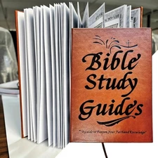 66-Page Bible Study Guide, Daily Devotional Journal,Study Notebook Based Planner
