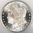 1885 CC MORGAN DOLLAR! FLAWLESS SUPERB GEMBU++UNBELIEVABLE LIQUID MIRRORS