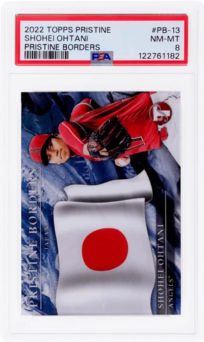 2022 Topps Pristine Shohei Ohtani Pristine Borders #PB13 PSA 8
