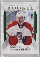 2016 Upper Deck Artifacts Rookie Emerald Dual Relics 89/99 Michael Matheson lb9