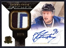 2010 The Cup Steven Stamkos Signature Patches /75 Autograph Auto Lightning