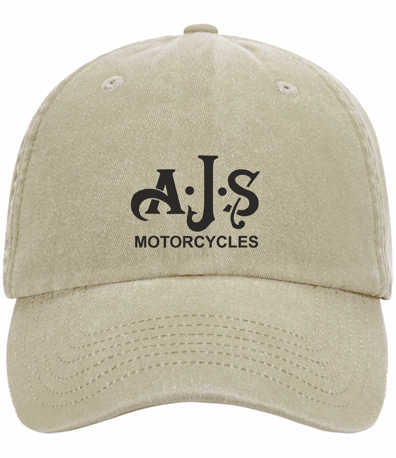 AJS Motorcycle Logo Relaxed 5 Panel Vintage Baseball Cap Save 30% Multi-Buy