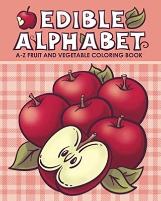 Edible Alphabet A-Z Fruit and Vegetable Coloring Book -  NEW Toy Rocket 3d 2020-
