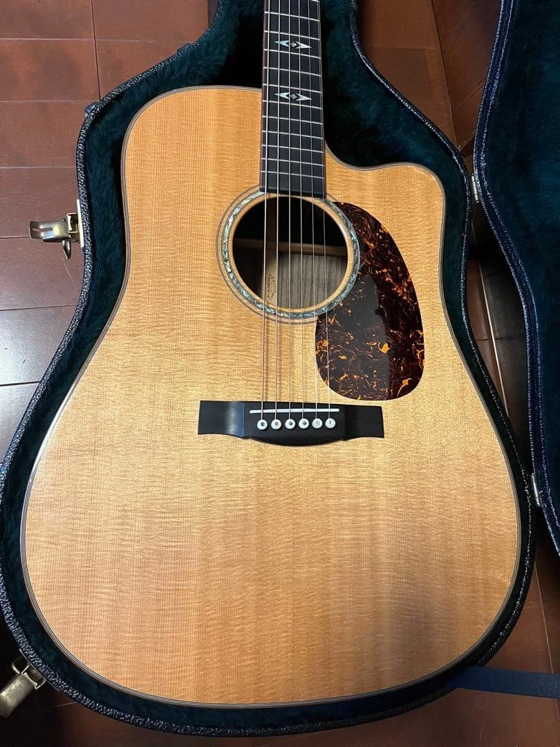 Martin DCPA-1 Akustik E-Gitarre Dreadnought Cutaway mit Hartschalenkoffer Her...