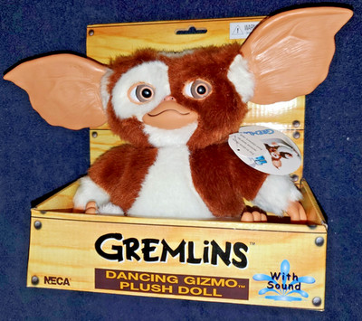 GREMLINS: DANCING GIZMO PLUSH DOLL / 6'' Battery Operated Collector Item