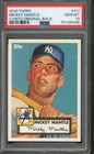 2010 Topps The Cards Your Mom Threw Out Mickey Mantle #311 Original Back PSA 10
