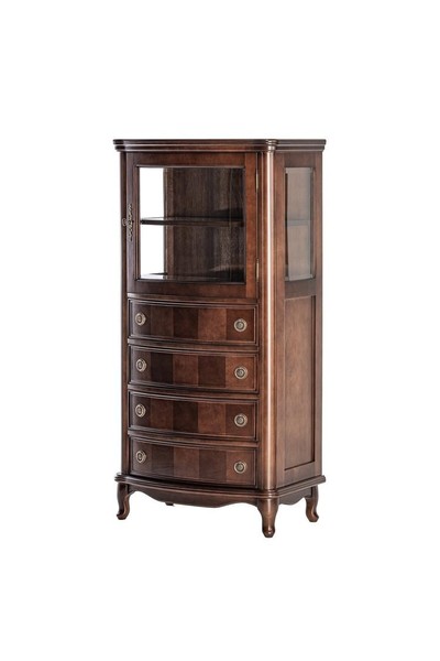 Moderne Vitrine Schrank Vitrinen Wohnzimmer Schau Design SchräNke Glas MöBel Neu-image