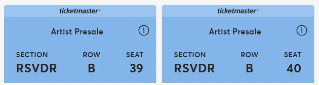 2 Blue October Tickets + Parking Saturday Nov 29th @ the Filmore Philadelphia PA - Image 2 of 3