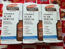 3x Palmer's Cocoa Butter Formula Vitamin E Scar Serum 1 oz Ea Bottle Rd⬇️