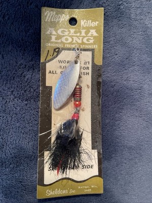 Mepps  Killer Aglia Long French Spinner Fishing Lure Old New In Package Vintage
