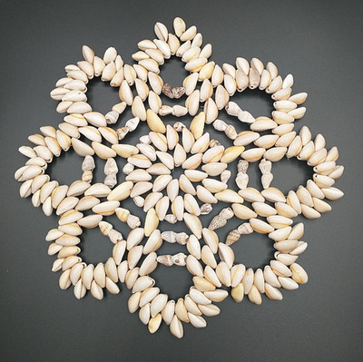 Vintage Shell Hawaiian Doily Trivet Luau Tiki Bar Kitchen Decor Hot Pot Hawaii