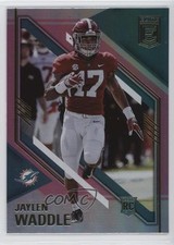 2021 Panini Donruss Elite Rookies Pink Jaylen Waddle #122 05cf
