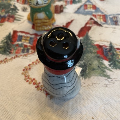 Cracker Barrel Weihnachten Katzen Mini Salz & Pfefferstreuer Set Urlaub 2025 Neu& - Bild 5 von 12