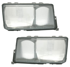 Streuscheiben Set für Mercedes W201 190 Scheinwerfer Scheibe Halogen Glas Streuscheiben Set für Mercedes W201 190 Scheinwerfer Scheibe Halogen Glas