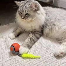Speedy Tail 2.0 Cat Toys, Smart Interactive Cat Toy Balls, 2 Speed Adjustment Au