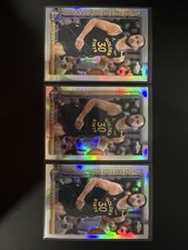 2025-26 Topps Chrome - Stephen Curry #201 Refractor Lot of 3 Warriors