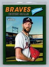 2026 Topps Heritage Chris Sale #278 Green Border