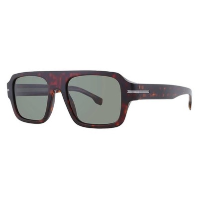 Hugo Boss Green Square Men's Sunglasses BOSS 1595/S 0086/O7 53 BOSS 1595/S