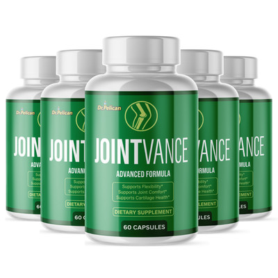 Joint Vance- Joint Health Support- 5 Bottles- 300 Capsules
