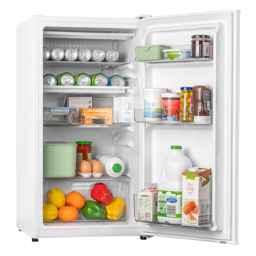 SIA HSTT90WH/E 44.5cm White Freestanding 90L Under Counter Slimline Fridge - Picture 1 of 5