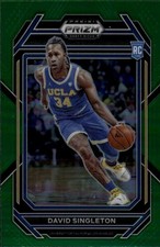 2023 Panini Prizm Draft Picks David Singleton #16 Green UCLA Bruins 3J
