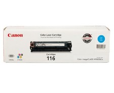 Genuine Canon Genuine Toner, Cartridge 116 Cyan 1979B001 , 1 Pack, for Canon Co