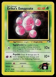 Erika's Exeggcute 77/132 Gym Heroes Common