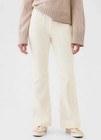 NWT Gap 70s Flare High Rise Ivory Corduroy Pants Size 33 / 16 — photo 2