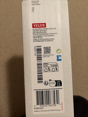Velux Telescopic Control Rod For Venting Skylight And Shade, ZCT 300